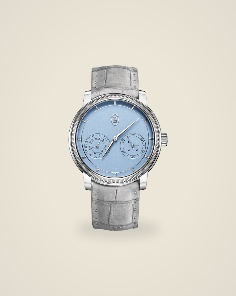Parmigiani Fleurier Toric Quantième Perpétuel Platinum Morning Blue